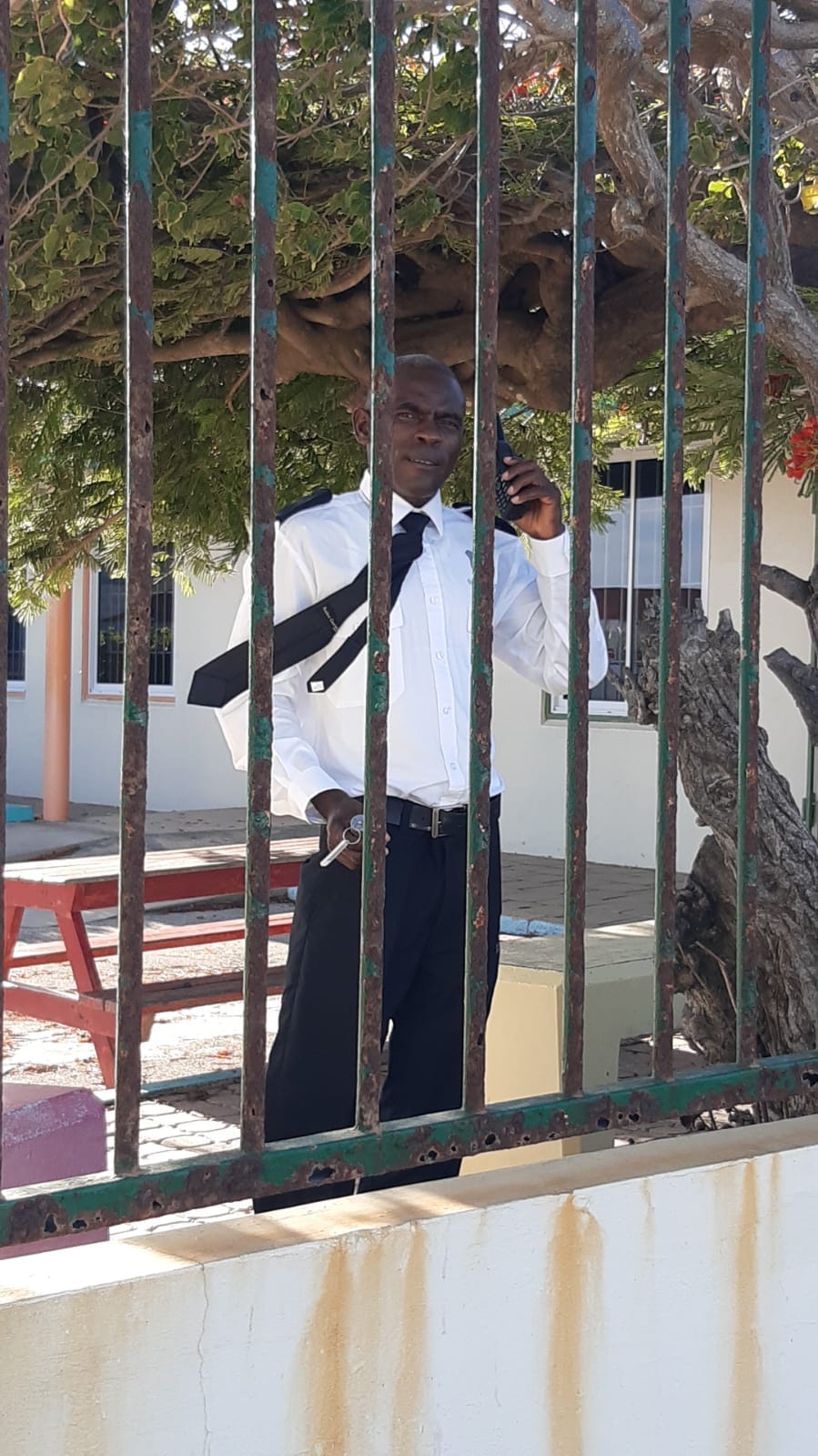 Security Officer on post